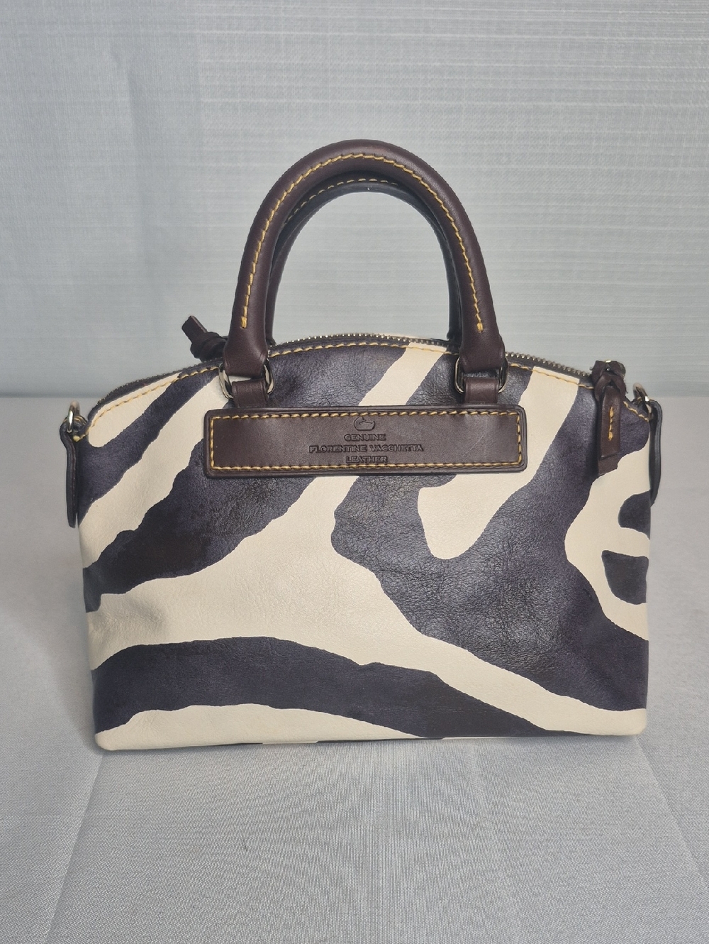 Dooney & Bourke Small Zebra Print Bag - Picture 6 of 17